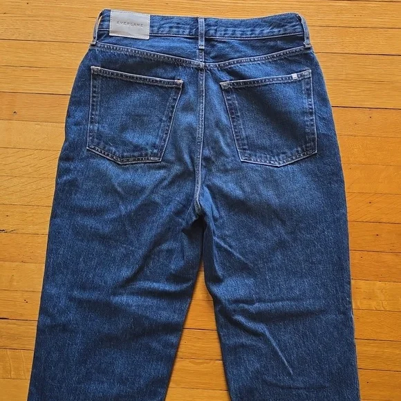 Everlane, The 90's Way-High Jean, Blue, EUC, Women's 28 Long - Picture 13 of 16
